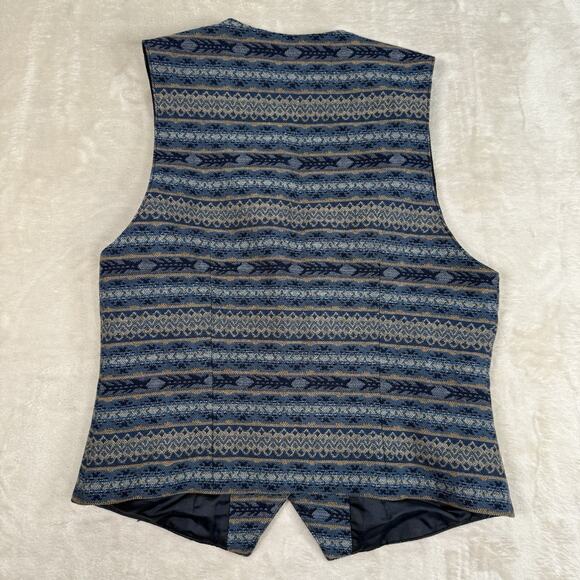VTG Pendleton Originals Aztec Vest Women's Size 6 Wool Button USA Western - Picture 5 of 7